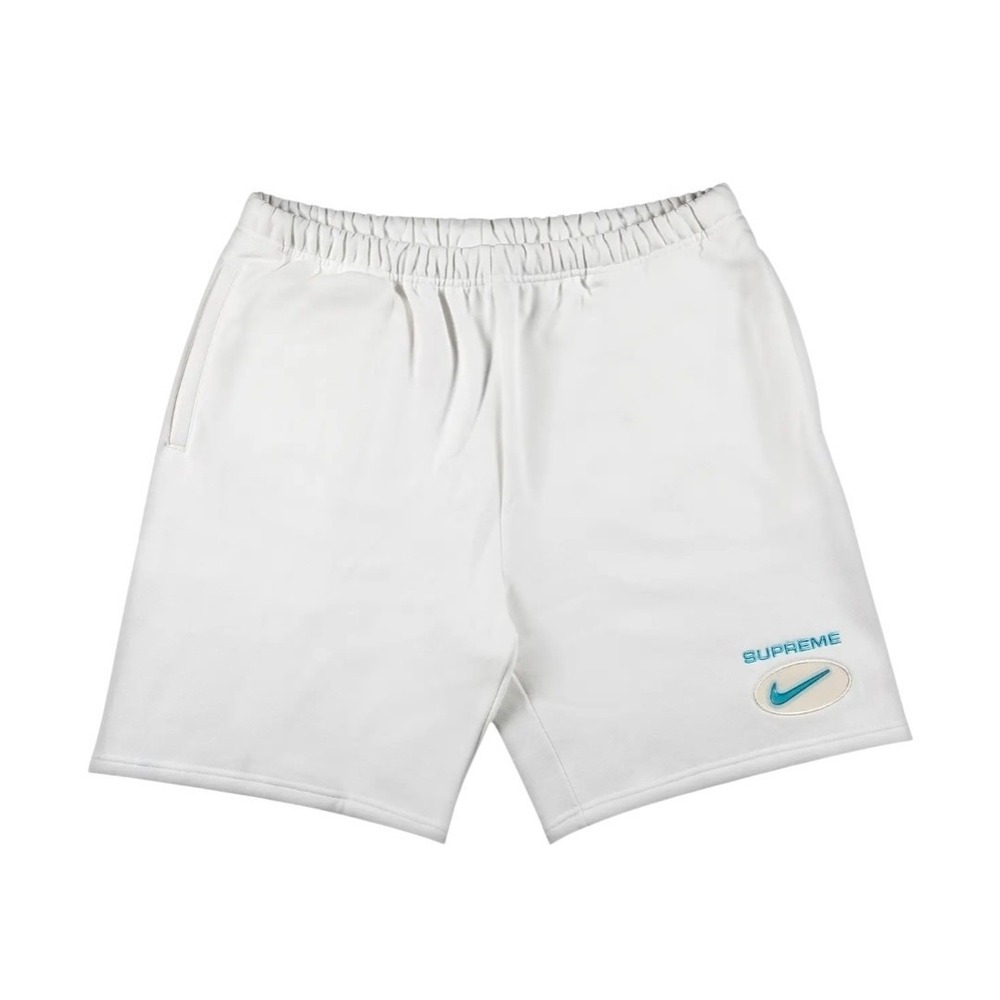 NIKE x SUPREME Men's Size Xlarge Jewel Sweatshorts White FW20 Collection  *Read*